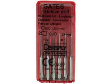 Foret Gates 8 Gr.1 28mm Wkst 6pc
